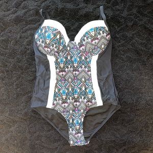 Padded One Piece Bathing Suit